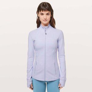 Lululemon Define Luon Jacket Sheer Lilac Purple, Size 8